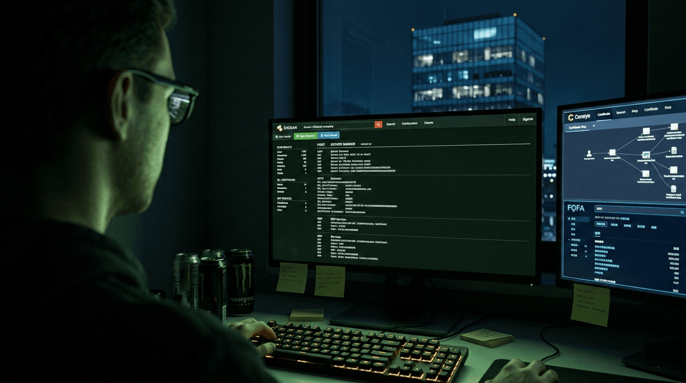 Shodan, Censys, FOFA : comment les attaquants voient votre infrastructure