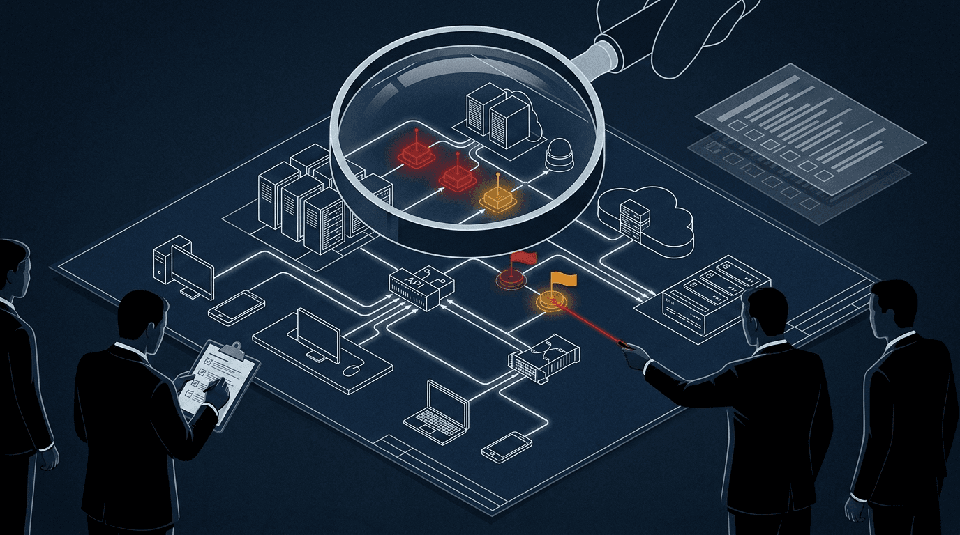 Audit de surface d’attaque : ce que les régulateurs vont chercher